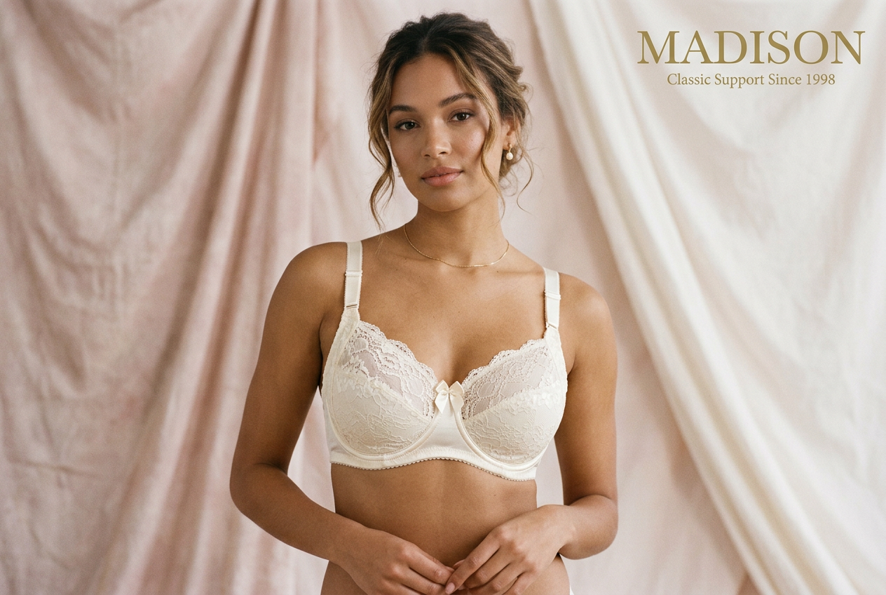 Sujetador push up bandeau de Novia. Ivette Heritage 35021